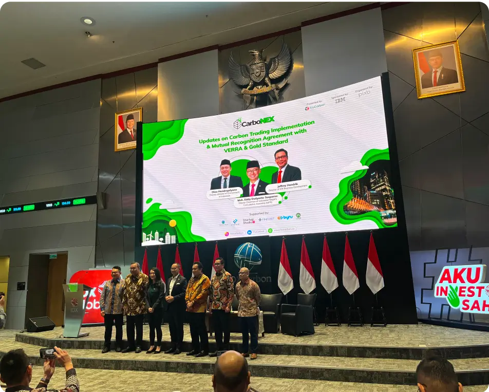 Climate Advisory 91 CarboNEX in IDX Main Hall
